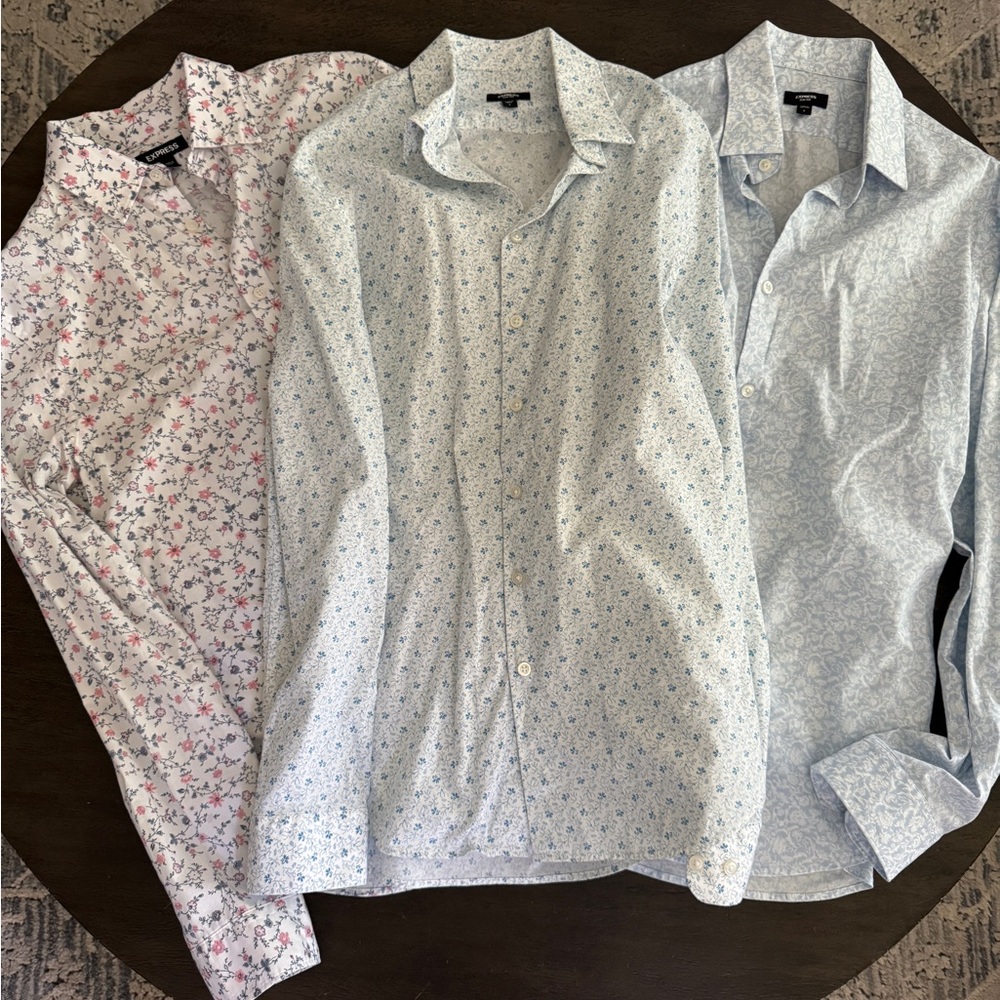 Express Men's Shirts- Floral Collection